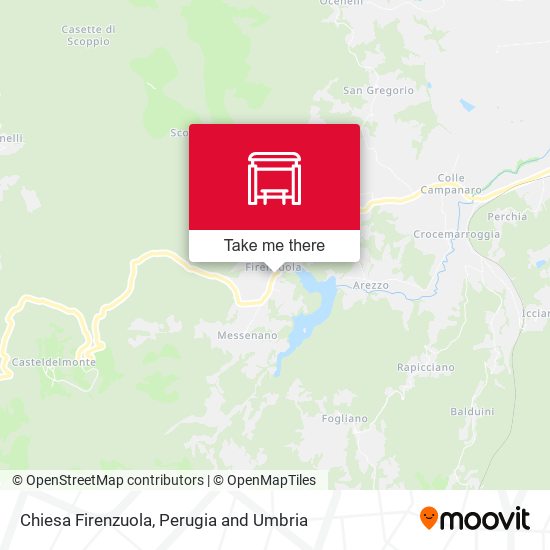 Chiesa Firenzuola map