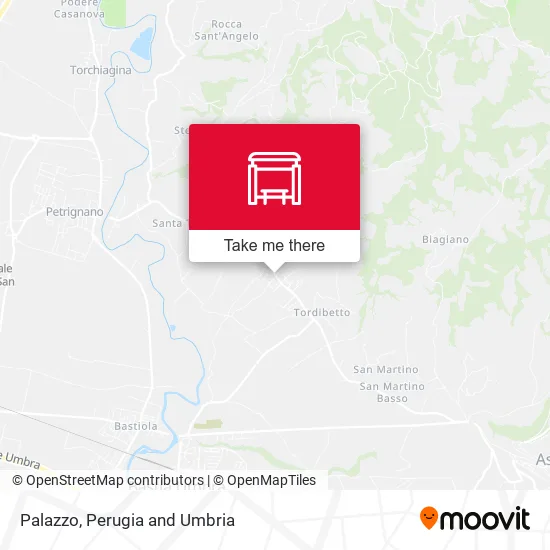 Palazzo map