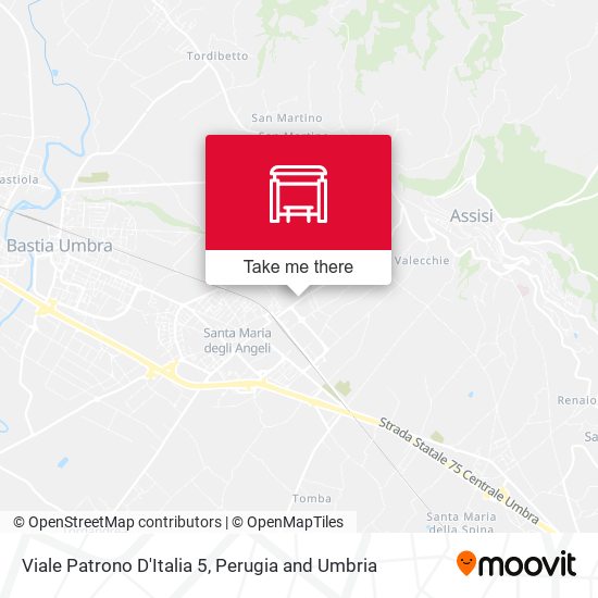 Viale Patrono D'Italia 5 map