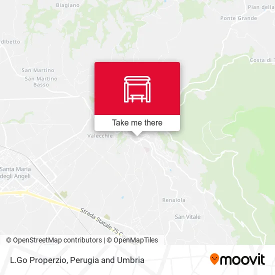 L.Go Properzio map