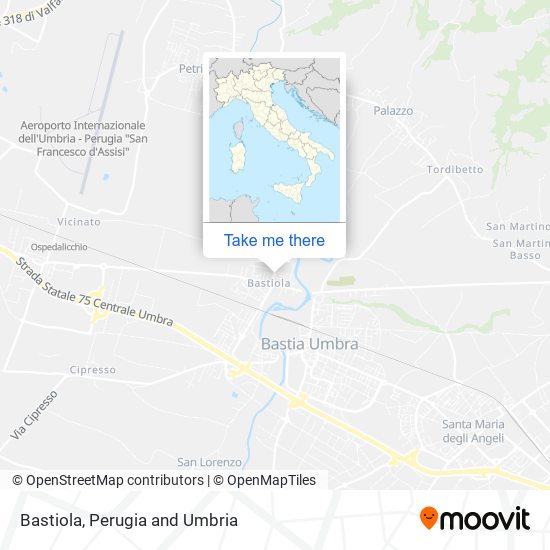 Bastiola map