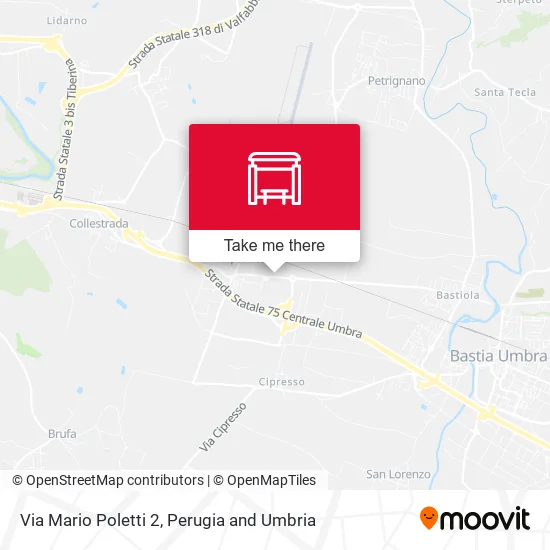 Via Mario Poletti 2 map