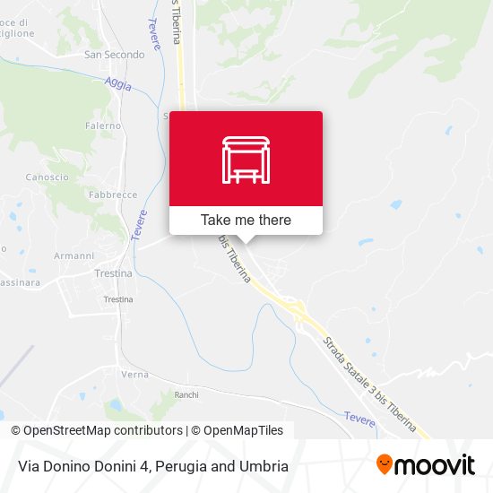 Via Donino Donini 4 map