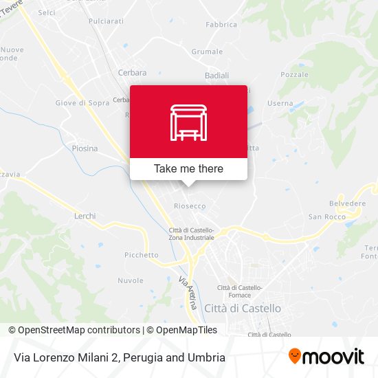 Via Lorenzo Milani 2 map
