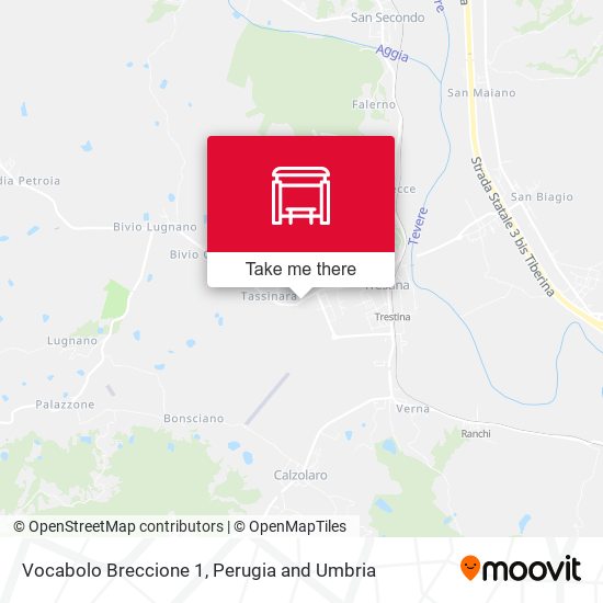 Vocabolo Breccione 1 map