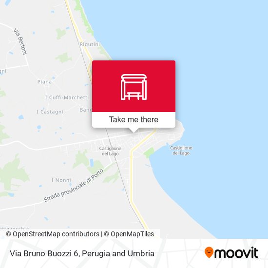 Via Bruno Buozzi 6 map