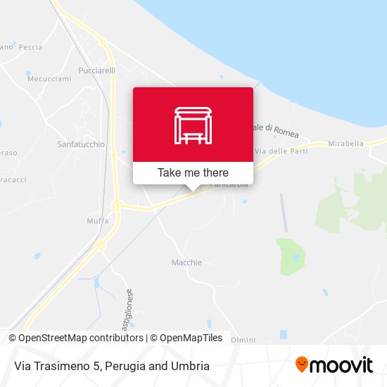 Via Trasimeno 5 map