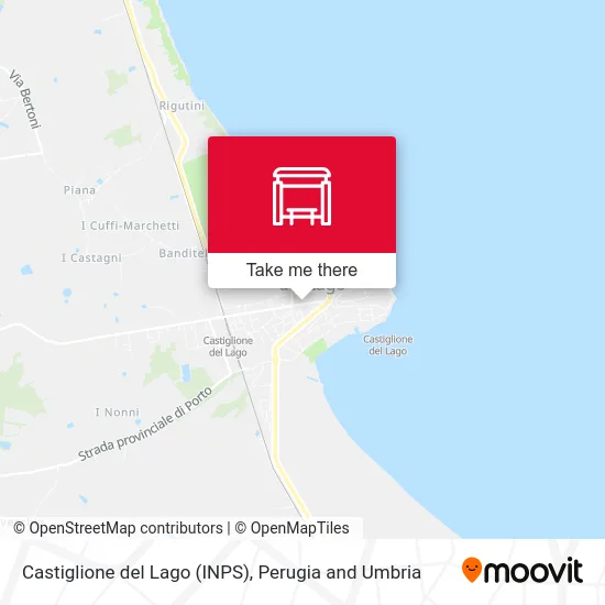 Castiglione del Lago (INPS) map