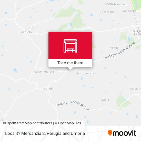 Localit? Mercanzia 2 map
