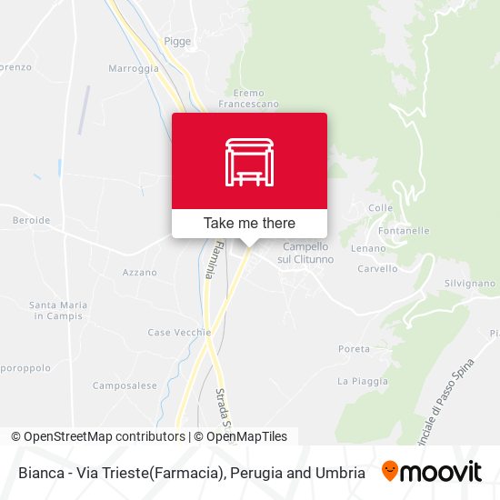 Bianca - Via Trieste(Farmacia) map