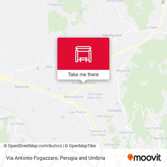Via Antonio Fogazzaro map