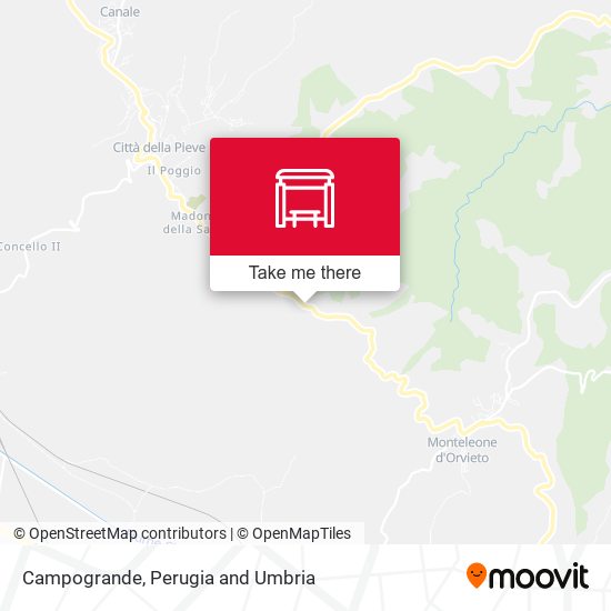 Campogrande map