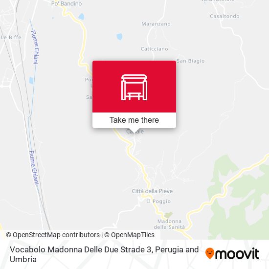 Vocabolo Madonna Delle Due Strade 3 map