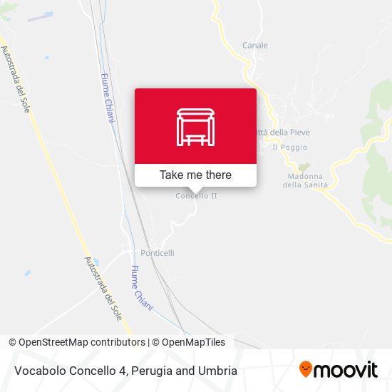 Vocabolo Concello 4 map
