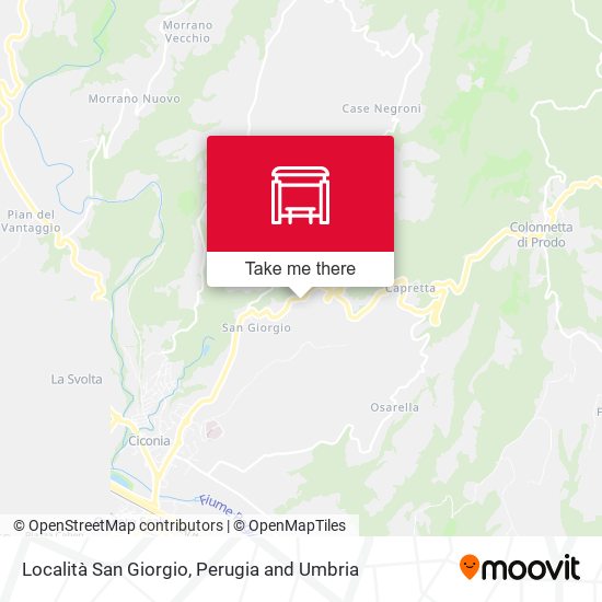 Località San Giorgio map