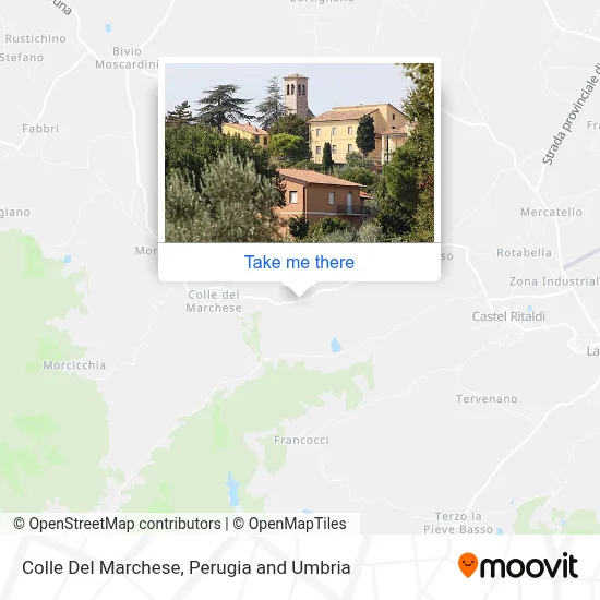Colle Del Marchese map