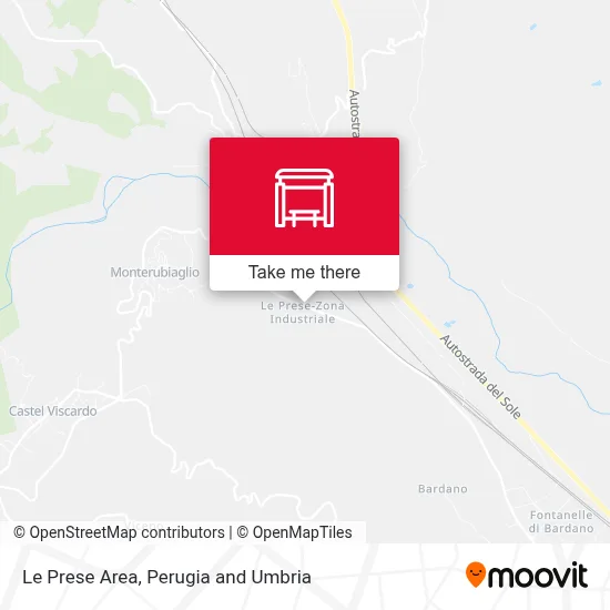 Le Prese Area map