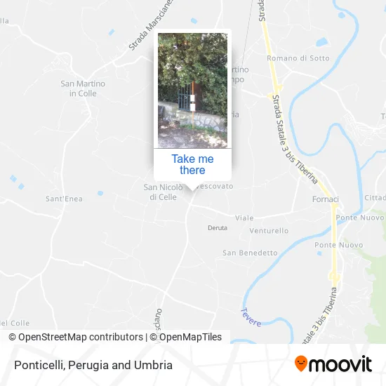 Ponticelli map