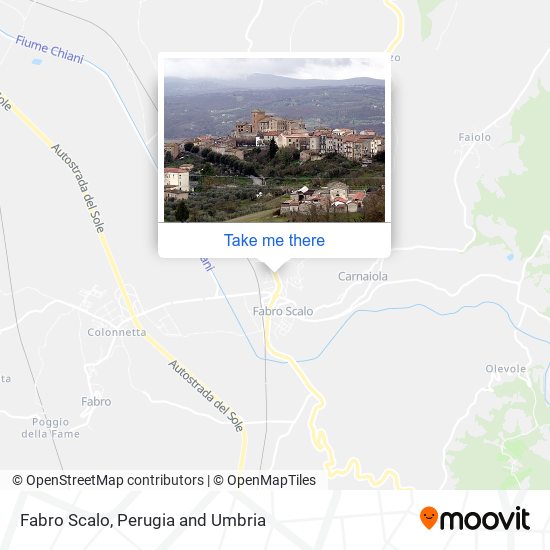 Fabro Scalo map