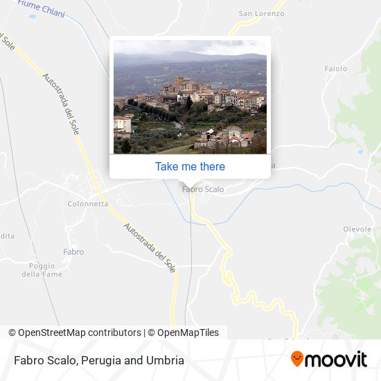 Fabro Scalo map