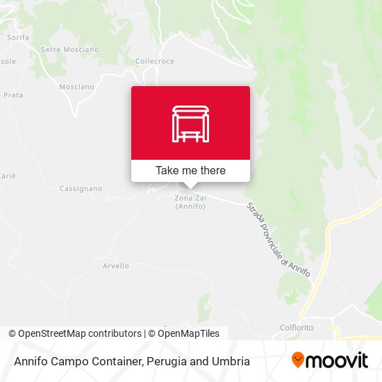 Annifo Campo Container map