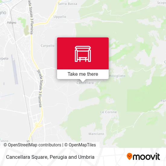 Cancellara Square map