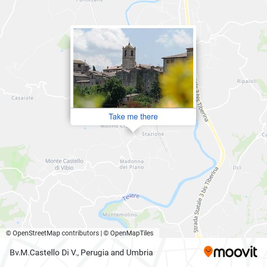 Bv.M.Castello Di V. map