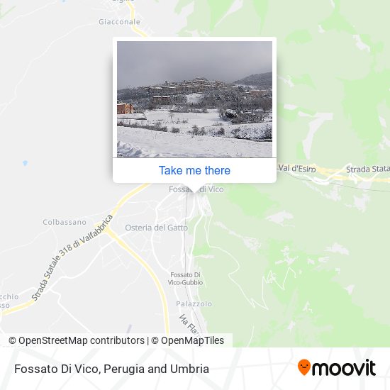 Fossato Di Vico map