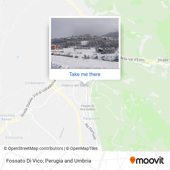 Fossato Di Vico map