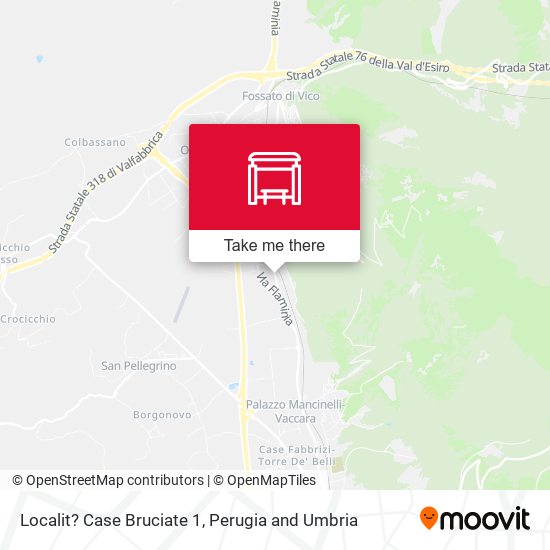 Localit? Case Bruciate 1 map