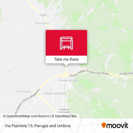 Via Flaminia 15 map