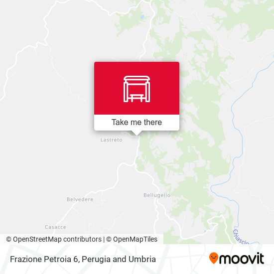 Frazione Petroia 6 map