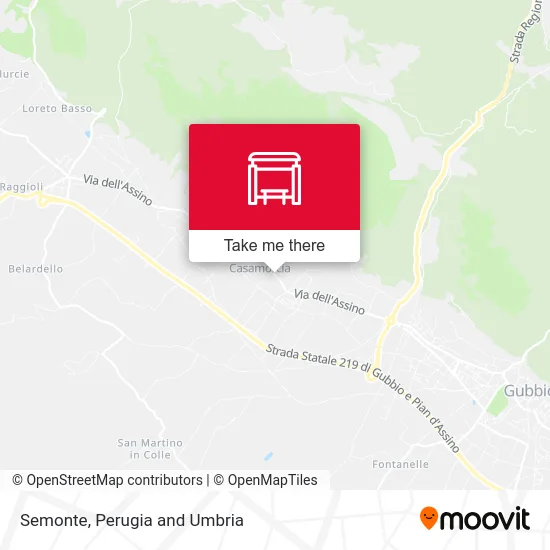 Semonte map