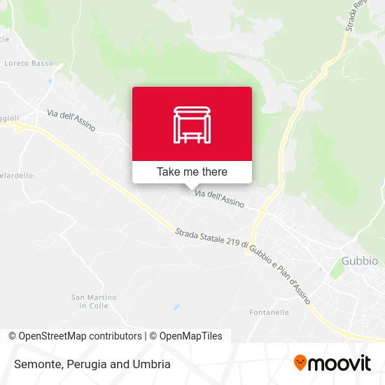 Semonte map