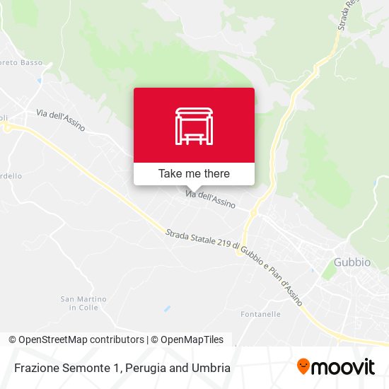 Frazione Semonte 1 map