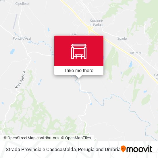 Strada Provinciale Casacastalda map