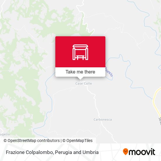 Frazione Colpalombo map
