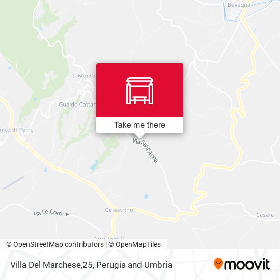 Villa Del Marchese,25 map