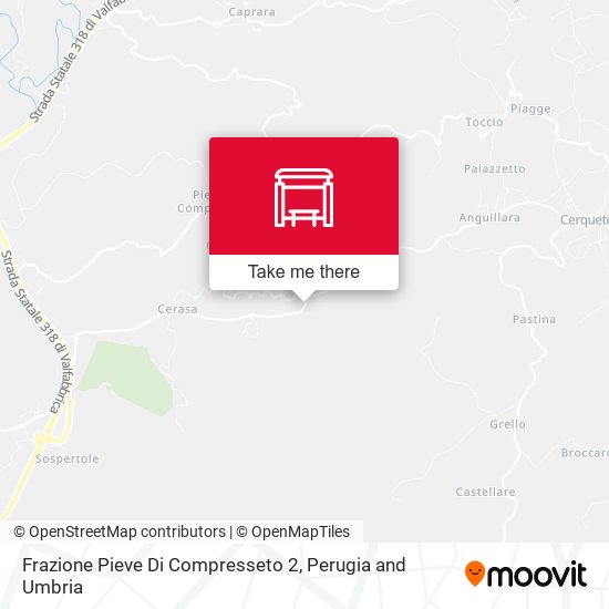 Frazione Pieve Di Compresseto 2 map