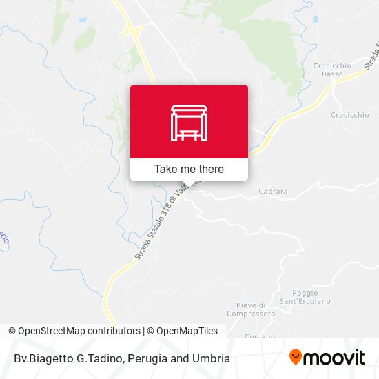 Bv.Biagetto G.Tadino map