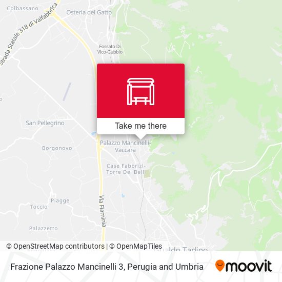 Frazione Palazzo Mancinelli 3 map