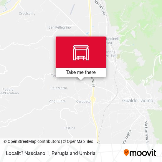 Localit? Nasciano 1 map
