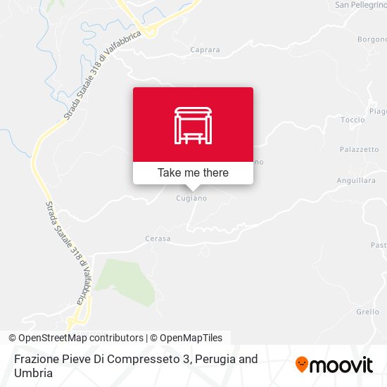 Frazione Pieve Di Compresseto 3 map