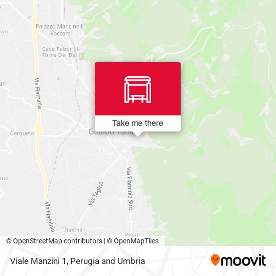 Viale Manzini 1 map