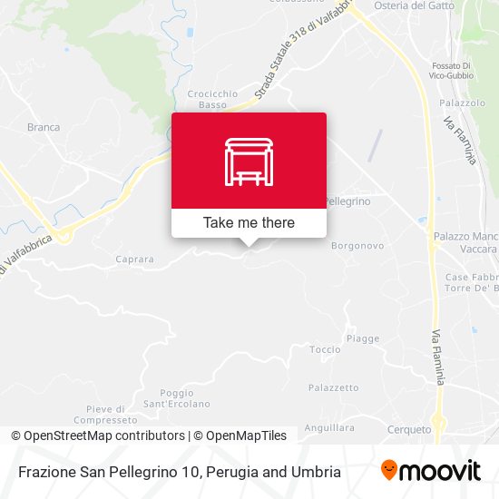 Frazione San Pellegrino 10 map