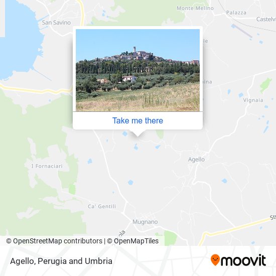 Agello map