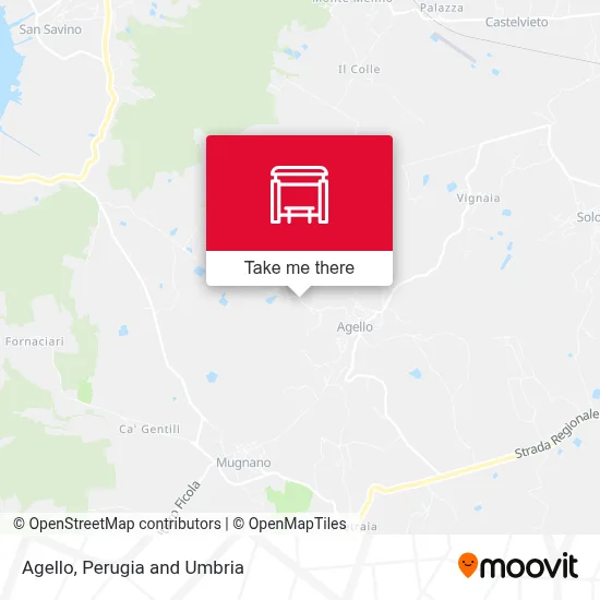 Agello map