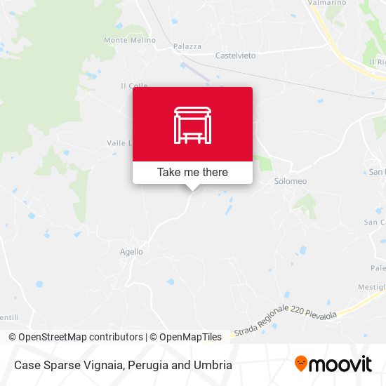 Case Sparse Vignaia map