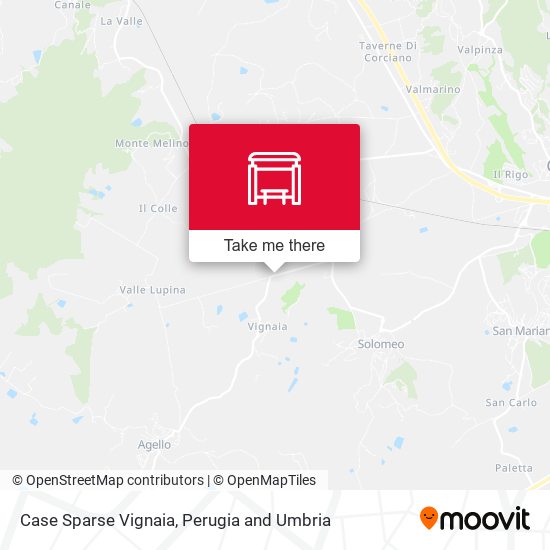 Case Sparse Vignaia map