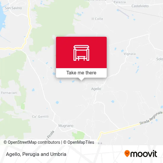 Agello map